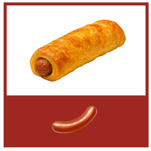 PUFF PASTRY CHICKEN SAUSAGE