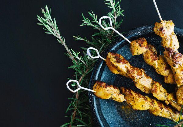 CHICKEN SCEWERS BREAST 500G